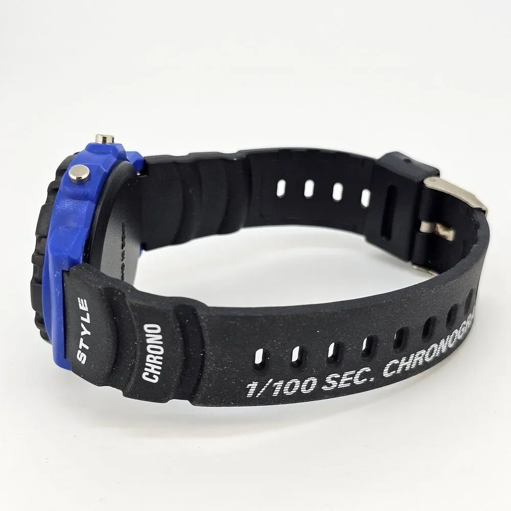 Lifelong‎ Sports Men's Watch 38MM Black Plastic Bands New Battery